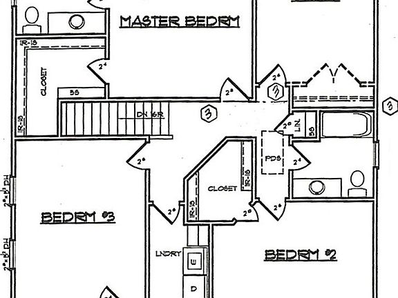 Upstairs Floorplan