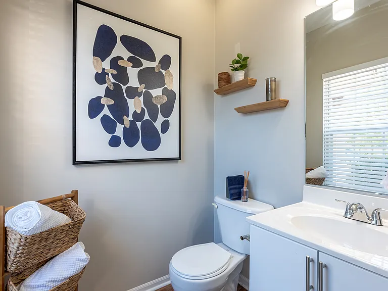 Newly Renovated Powder Room