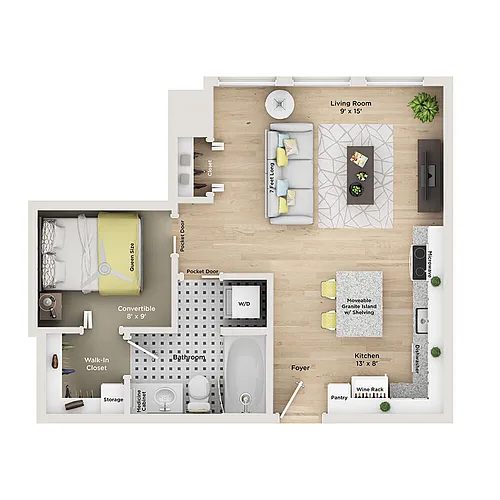 Floor plan V