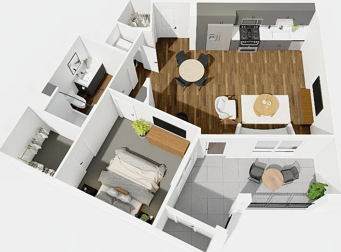 A4 Floorplan Diagram