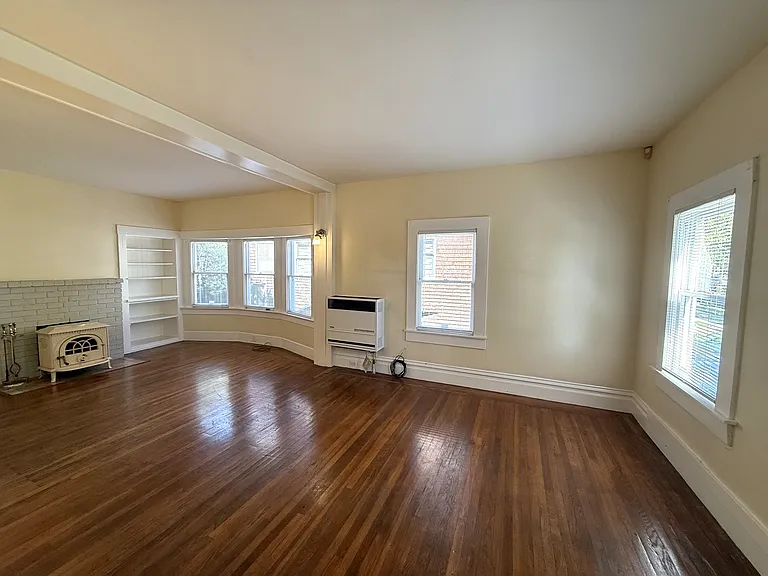 wide view, living and dining areas
