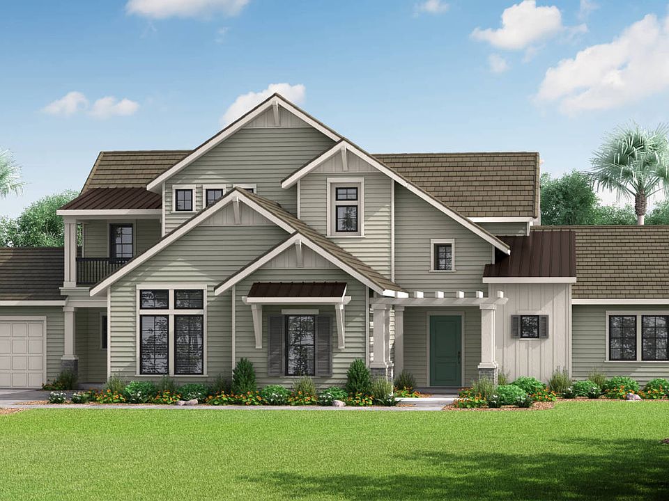 Red Porch Series at Farmstead - The Orchard House - 8530 a - Elevation A - Hero