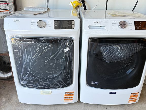 New Maytag Washer/Dryer