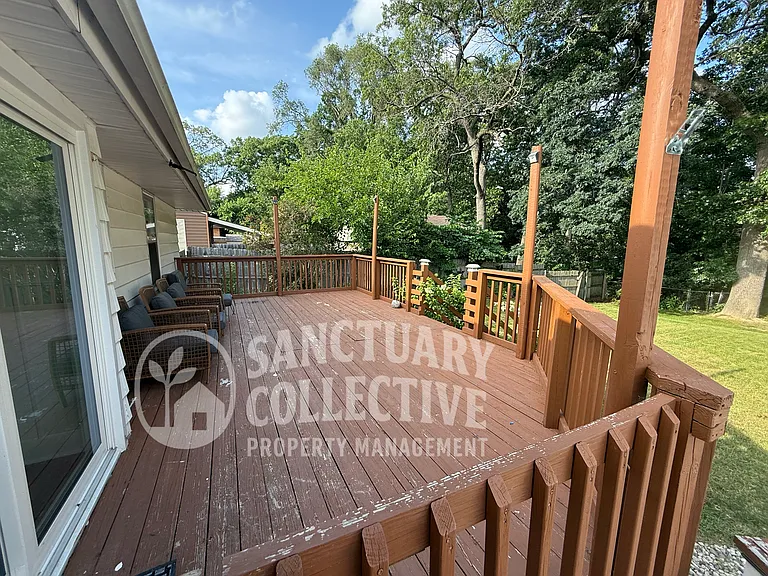 Back deck