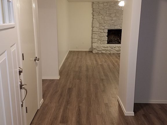 Walking in front door