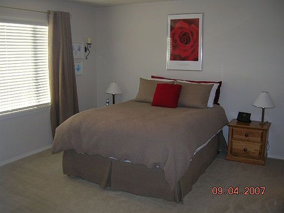 Large master bedroom with plenty of space