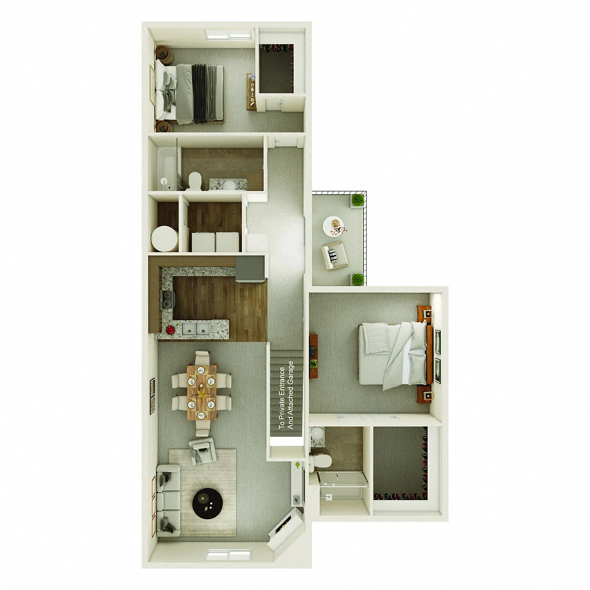 Floor plan Brooke Villa