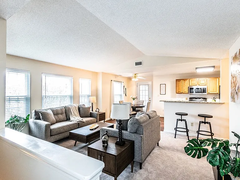 Open Concept Living Room/Dining/Kitchen