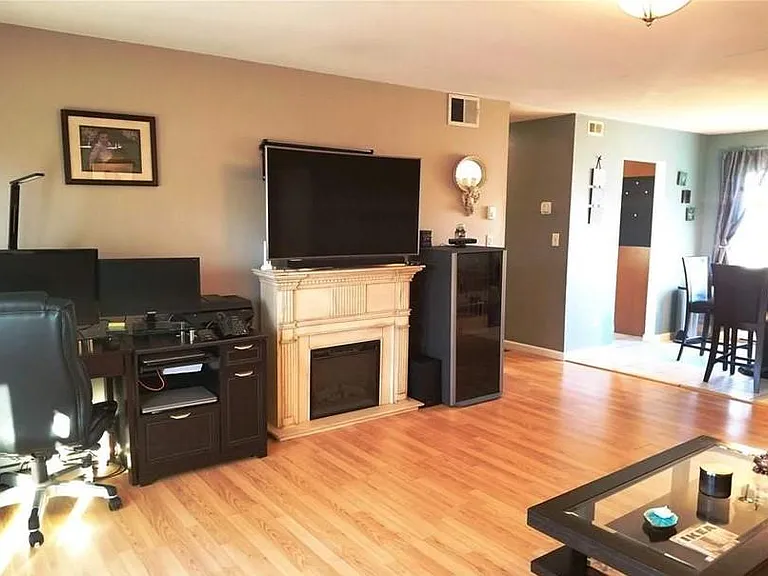 Living Room View with Furniture View