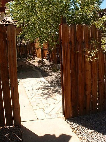 private font patio