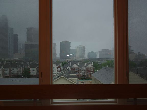 Downtown view from bedroom