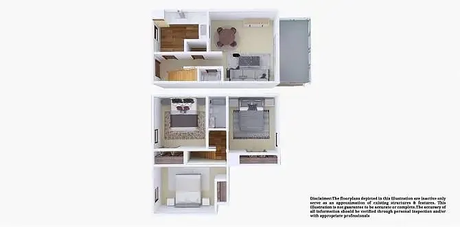 Floor plan 3 BR