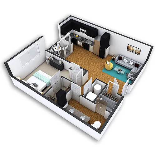 Floor plan Congress Park Platinum