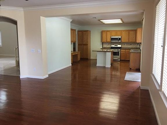 family room & kitchen
