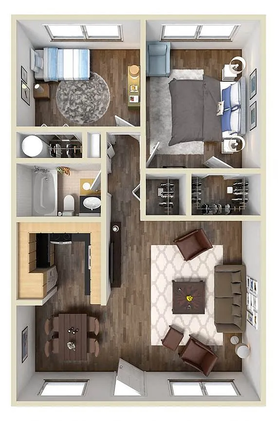 Floor plan The Chestnut