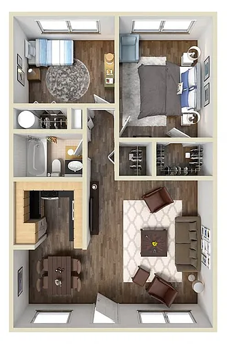 Floor plan The Chestnut