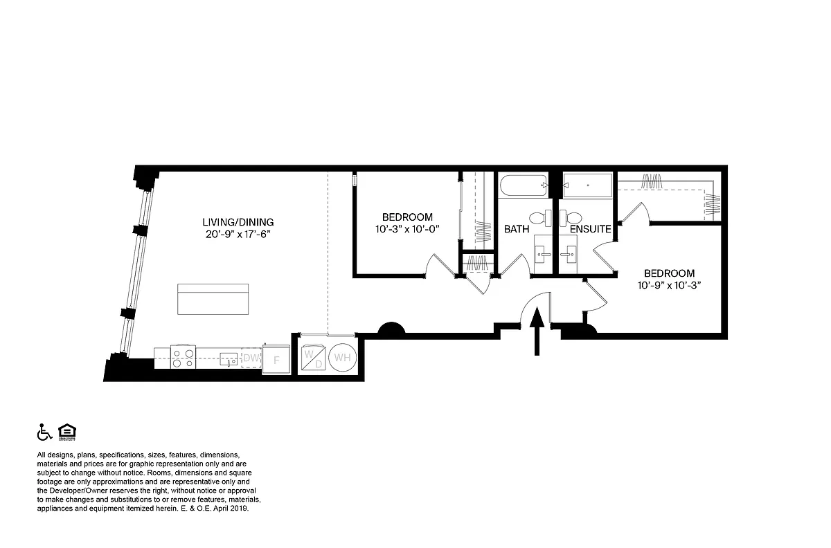 Floor plan T2