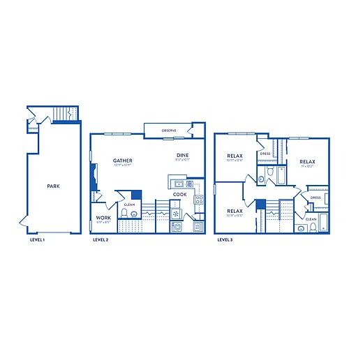 Floor plan Housatonic