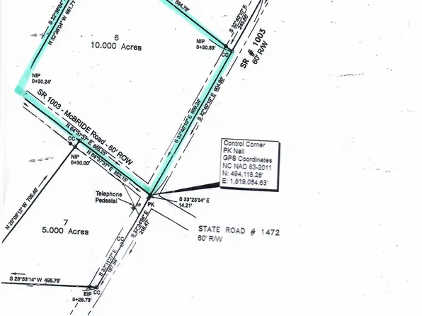 Lot 6 Tbd Mcbride Road, Jackson Springs, NC 27281