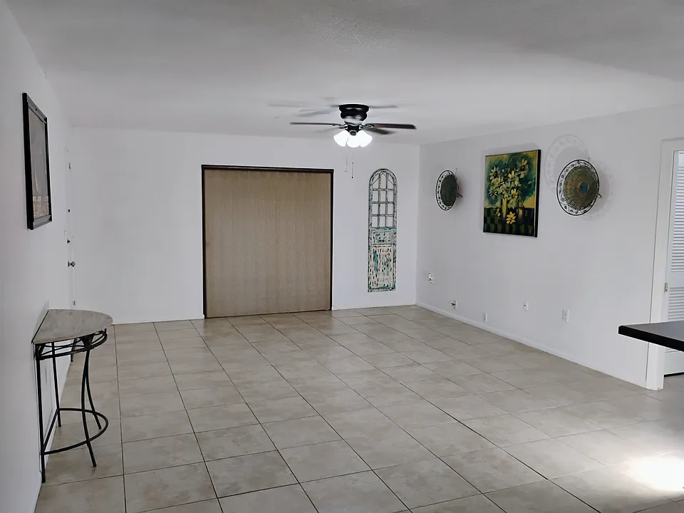 Huge living space.