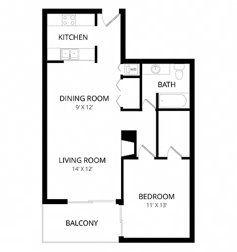 Floor plan Falcons Nest Foxs Den