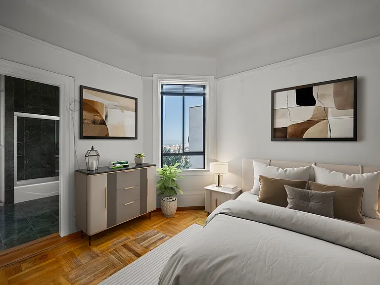 Image has been virtually staged to add furniture