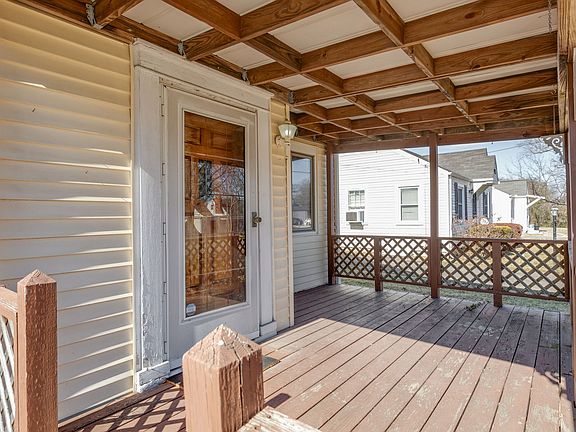 Sweet front porch to sip your coffee