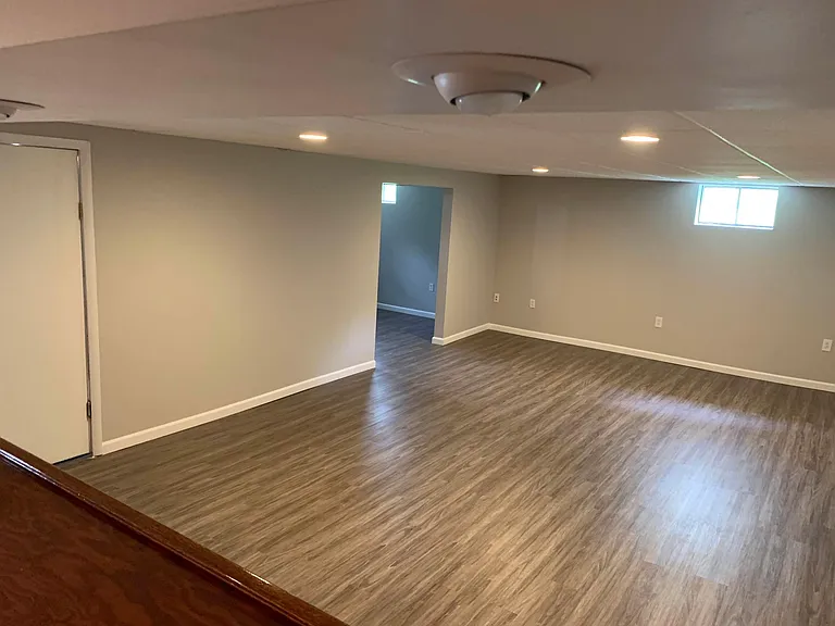 Basement rec room