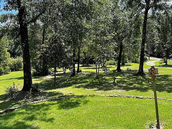 Yard view of Old River Road 