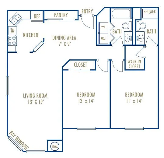 Floor plan Woodlane