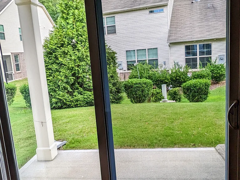 Rear sliding door