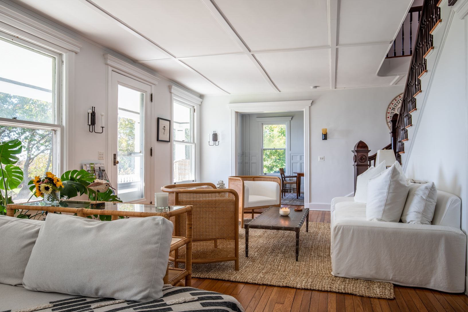  Living Room with two seating areas