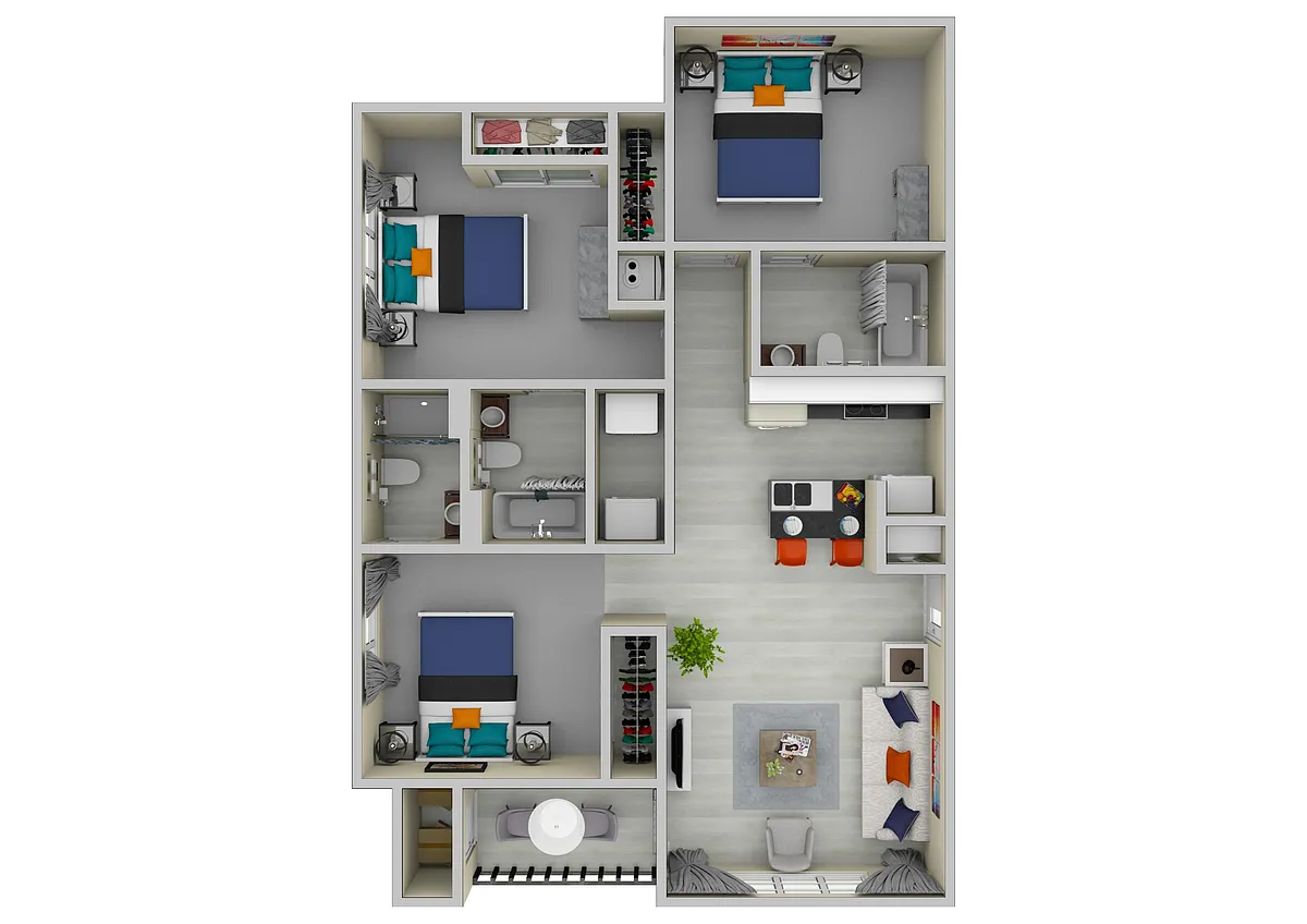 Floor plan Tharpe