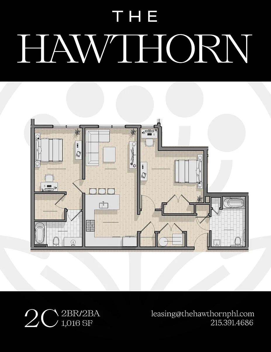 Floor plan 2C