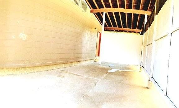 fresh and bright carport