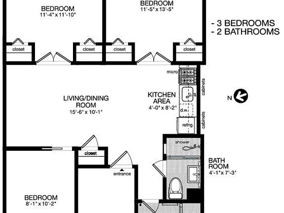 2nd image of 117 Elizabeth St APT 2A