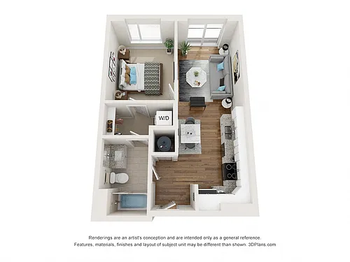 Floor plan The Ohio at Capital Trail