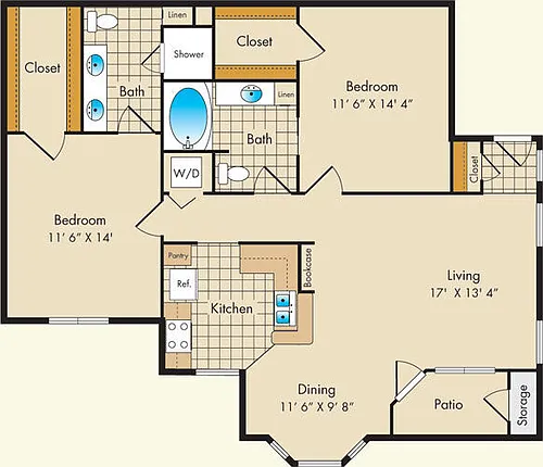 Floor plan F