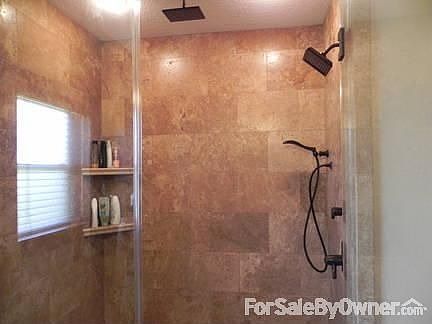 Master Custom Stone Shower
