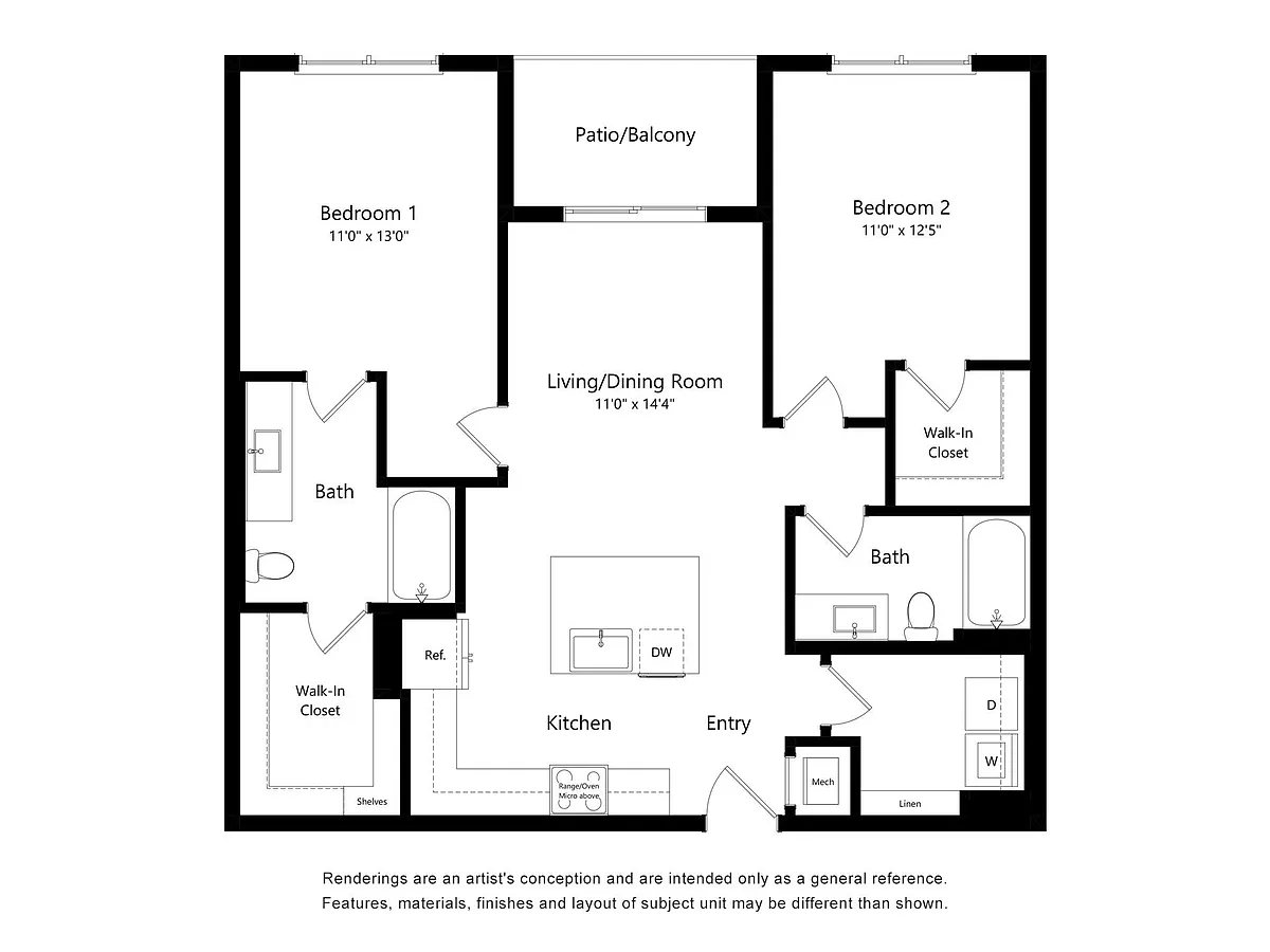 Floor plan B11A