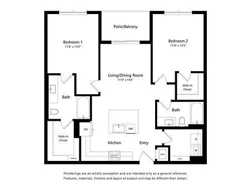 Floor plan B11A