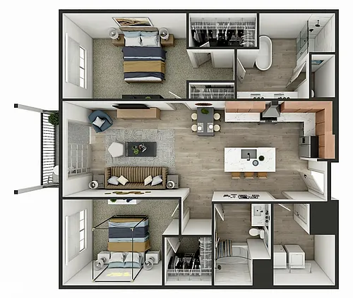 Floor plan B1
