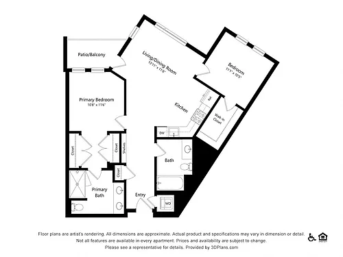 Floor plan 2K-1