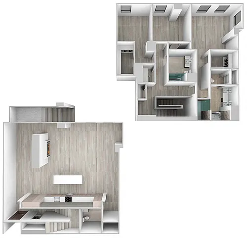 Floor plan 67 E. Banks St. (3BR/2.5BA)