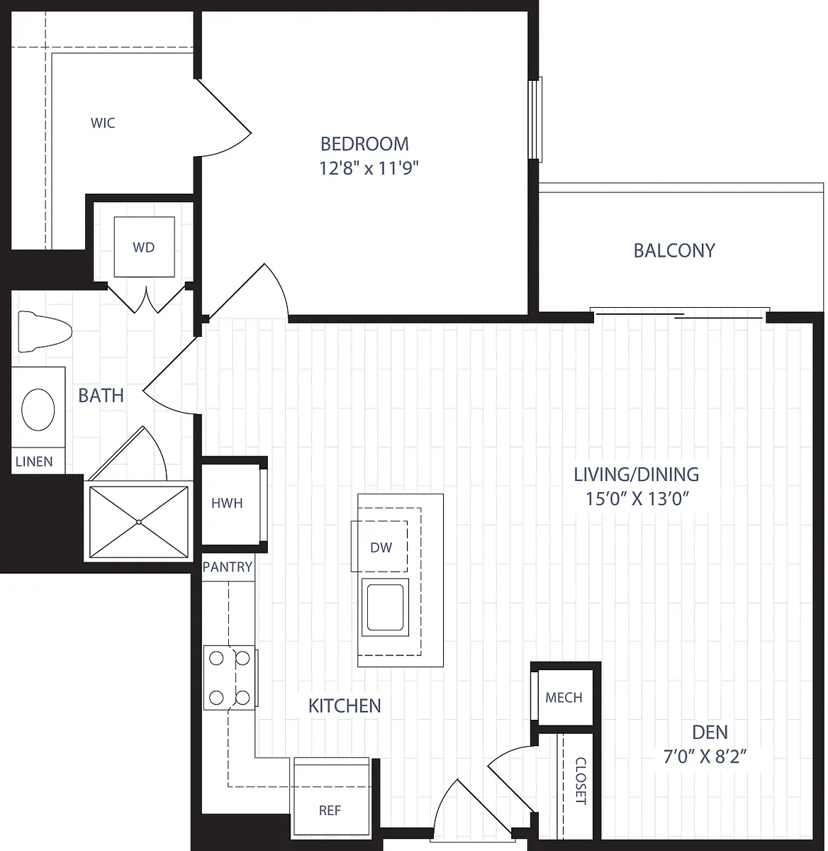 Floor plan A1CDES