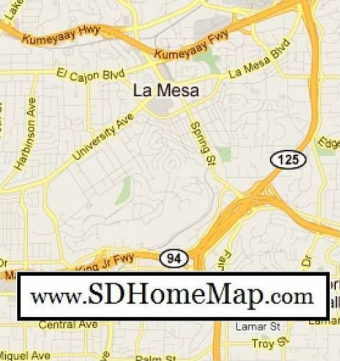 La Mesa CA REO Bank-Owned