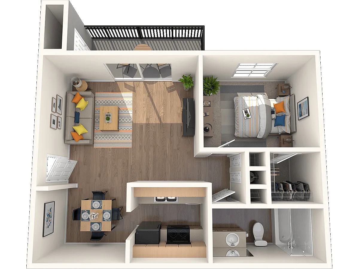 Floor plan Amelia