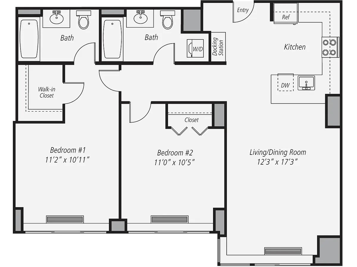Floor plan B21