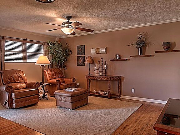 Enter Into Formal Living Area, Note Wood Flooring!