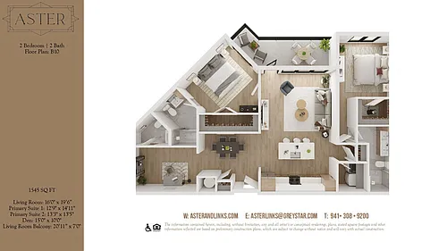 Floor plan Aster B10
